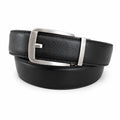 Smart Fit Auto Lock Genuine Leather Belt for Men – Adjustable Ratchet Belt - Black