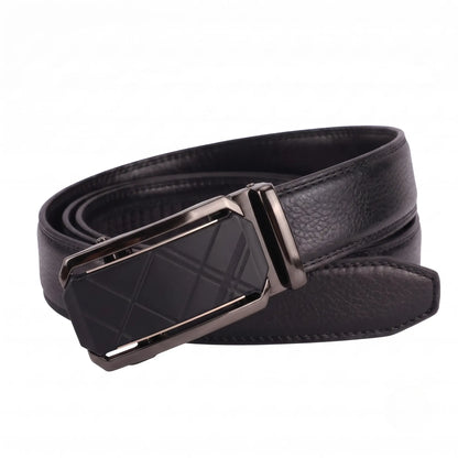 Genuine Leather Auto-Lock Belt