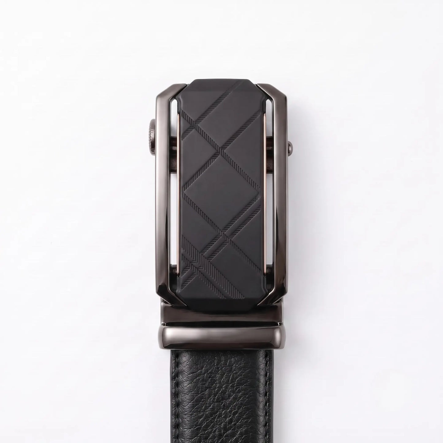 Genuine Leather Auto-Lock Belt