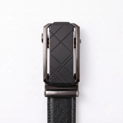 Genuine Leather Auto-Lock Belt
