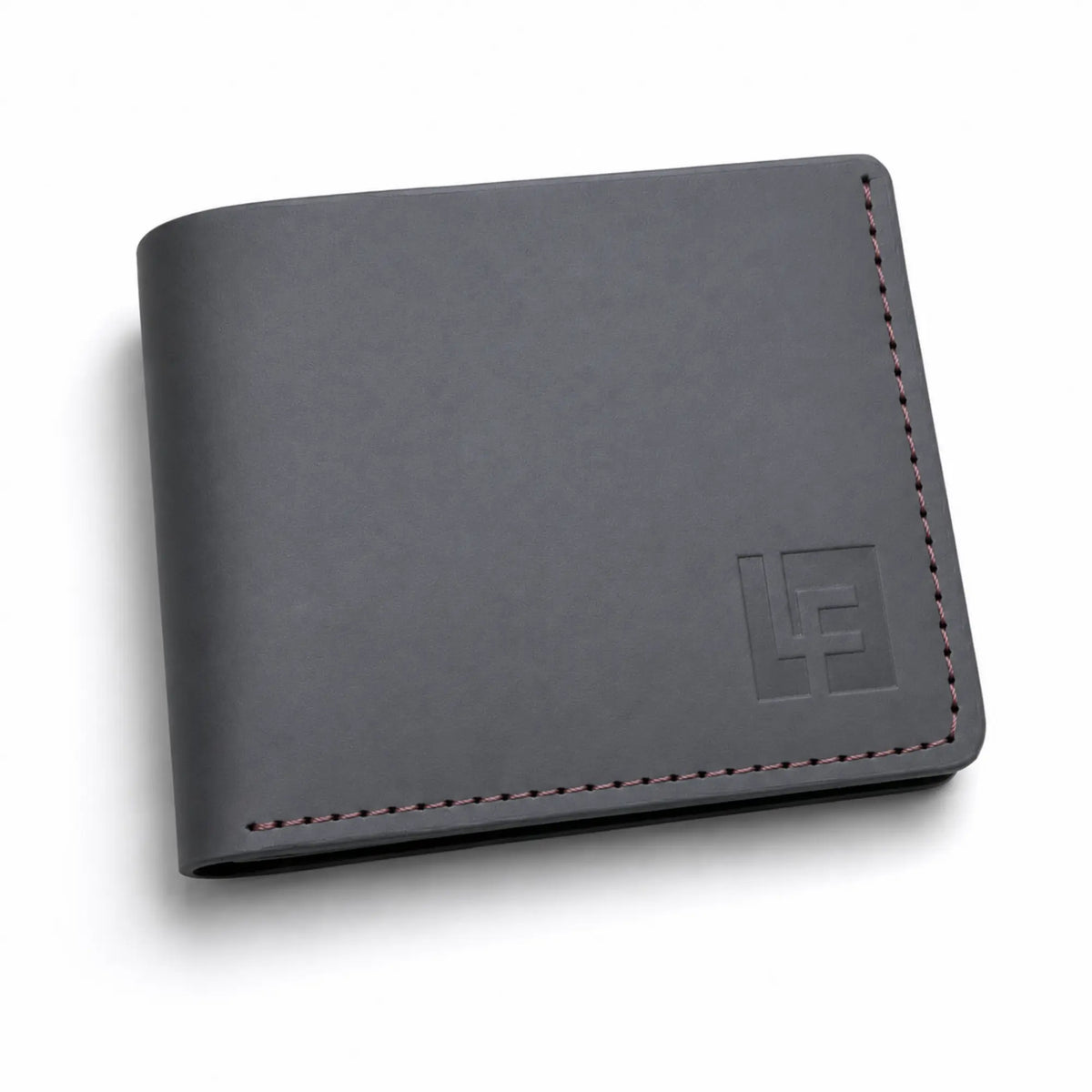 Men’s Leather Wallet, Minimalistic Bifold Design