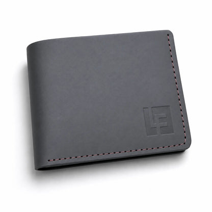 Men’s Leather Wallet, Minimalistic Bifold Design