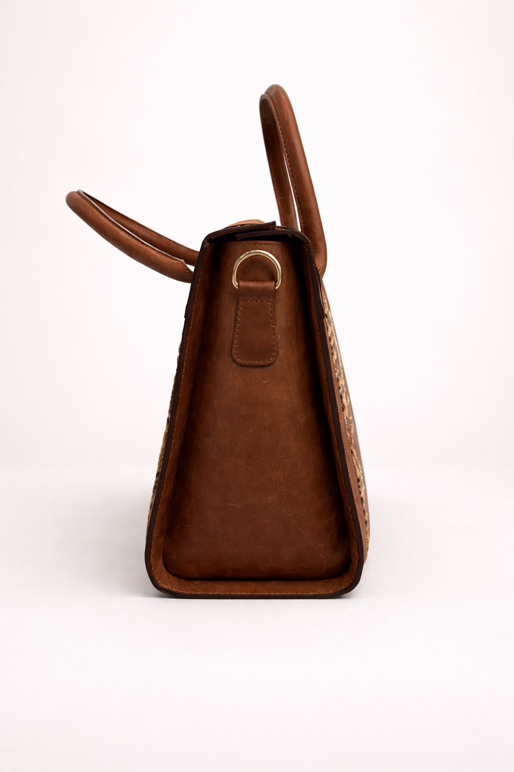 Kalim Leather Ladies Handbag – Elegant Zip Closure Premium Everyday Shoulder Bag